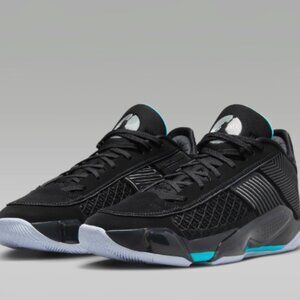 NEW Nike Air Jordan XXXVIII Low PF Black Blue Basketball Shoes Men Size 9